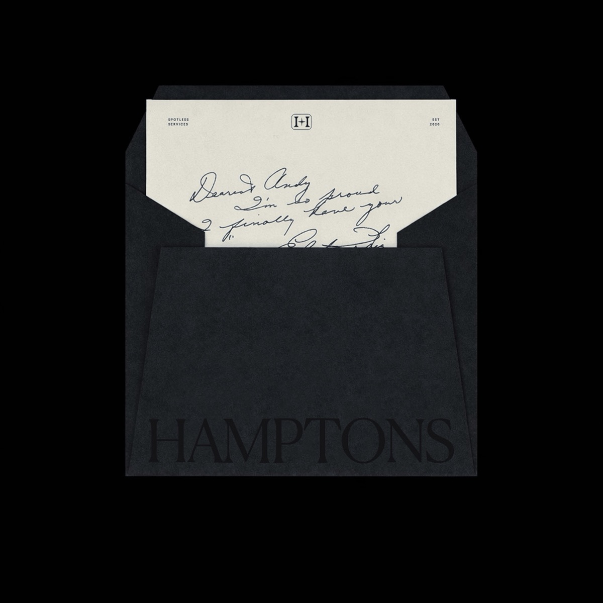 Branded stationery and envelope