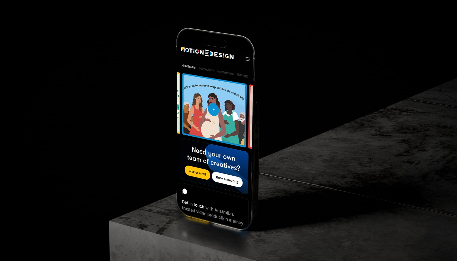 Motion by Design project
